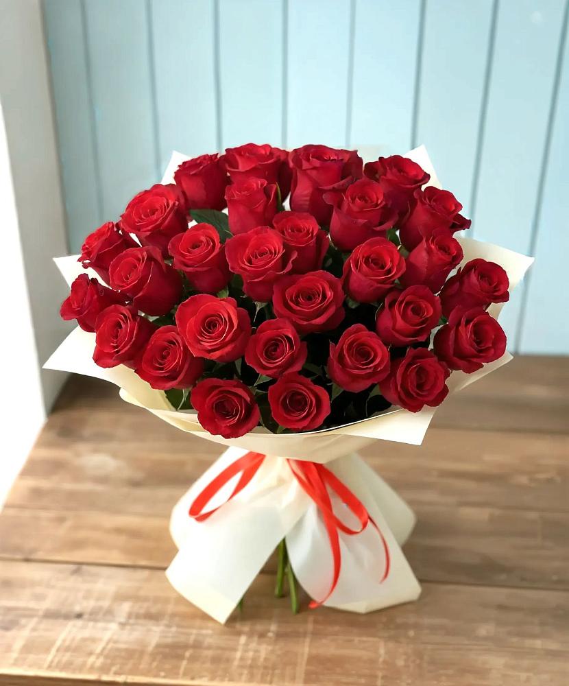 Букет 29 Красных роз в городе Учалы