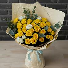 Букет цветов из:  Розы в городе Учалы