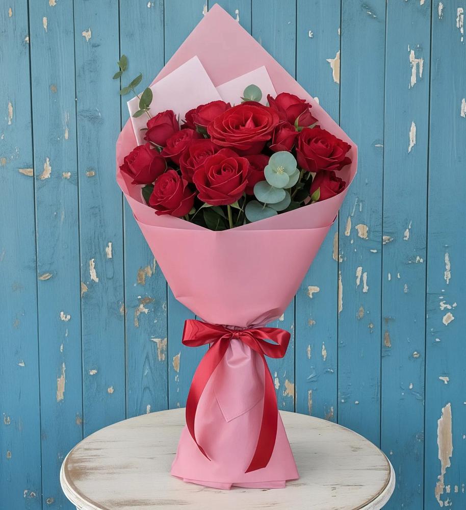 Букет цветов из: Розы в городе Учалы