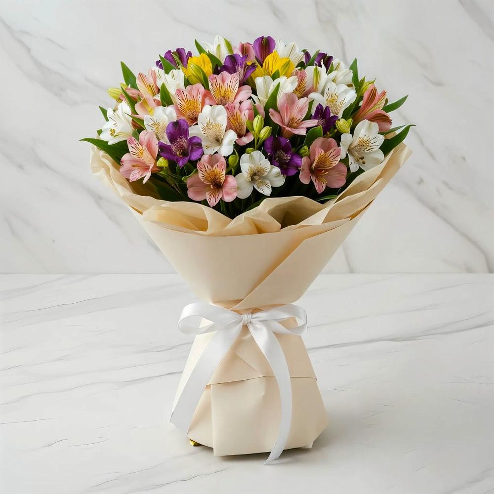 Букет цветов из: Альстромерии в городе Учалы