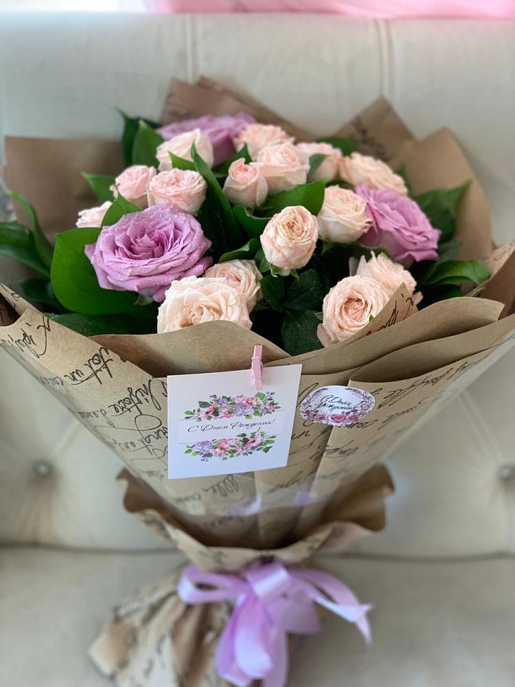 Букет цветов из: Розы в городе Учалы