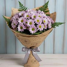 Букет цветов из:  Хризантемы в городе Учалы