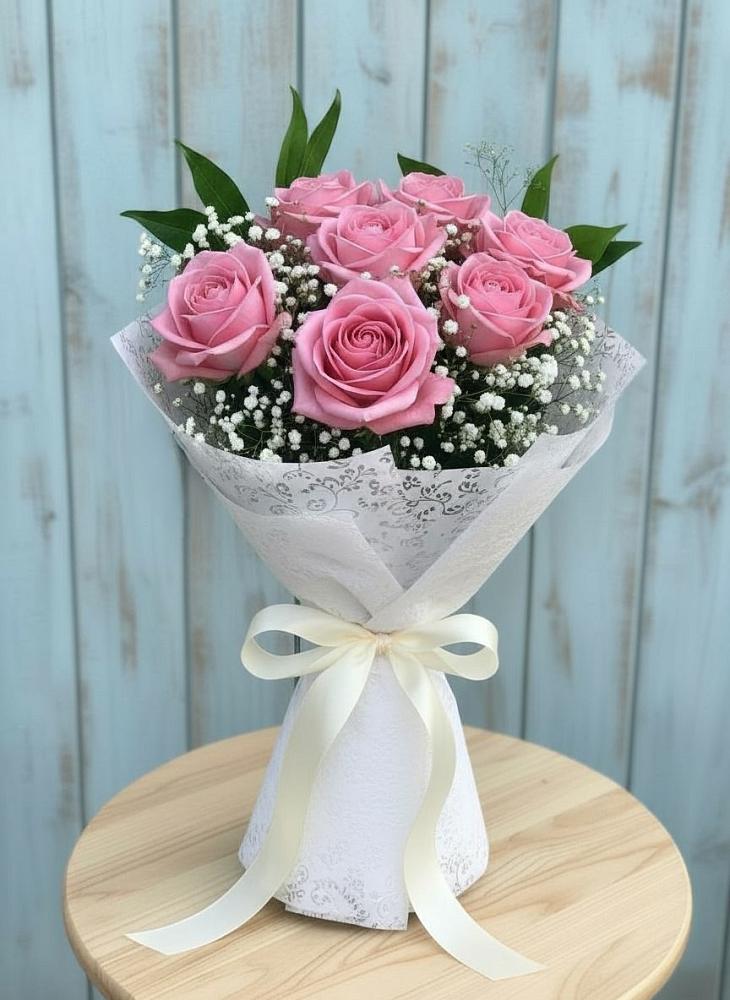 Букет цветов из: Розы в городе Учалы