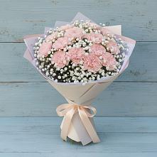 Букет цветов из:  Гвоздики в городе Учалы