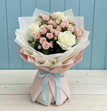 Букет цветов из:  Розы в городе Учалы