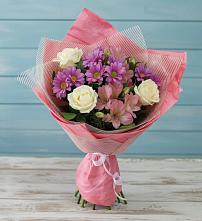 Букет цветов из:  Герберы #REPLACE_PRED# городе Учалы