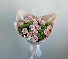 Букет цветов из:  Розы и Хризантемы в городе Учалы
