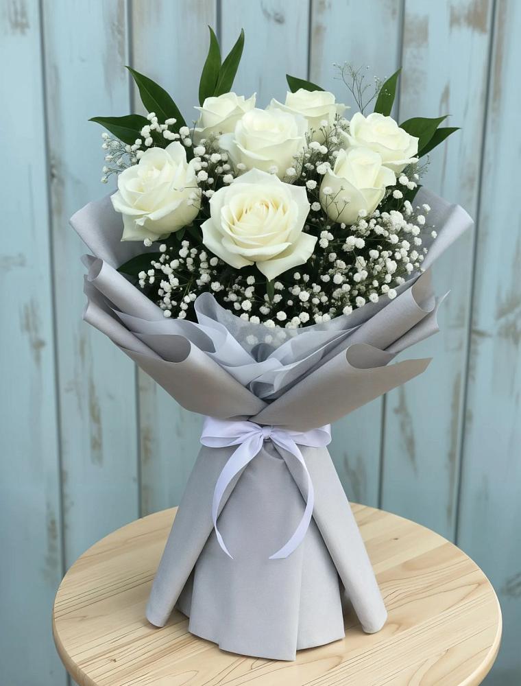 Букет цветов из: Розы в городе Учалы