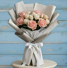 Букет цветов из:  Розы в городе Учалы