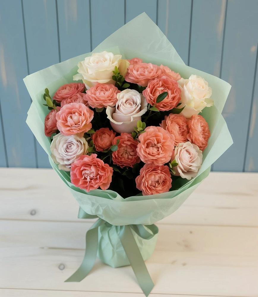 Букет цветов из: Розы в городе Учалы