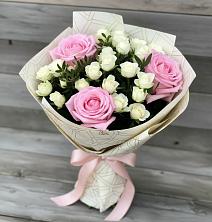 Букет цветов из:  Розы в городе Учалы
