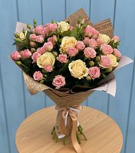 Букет цветов из:  Розы в городе Учалы
