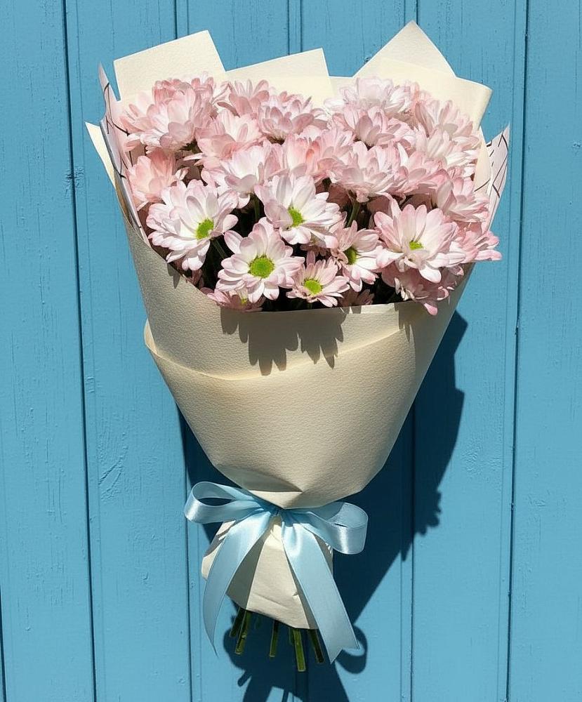 Букет цветов из: Хризантемы в городе Учалы