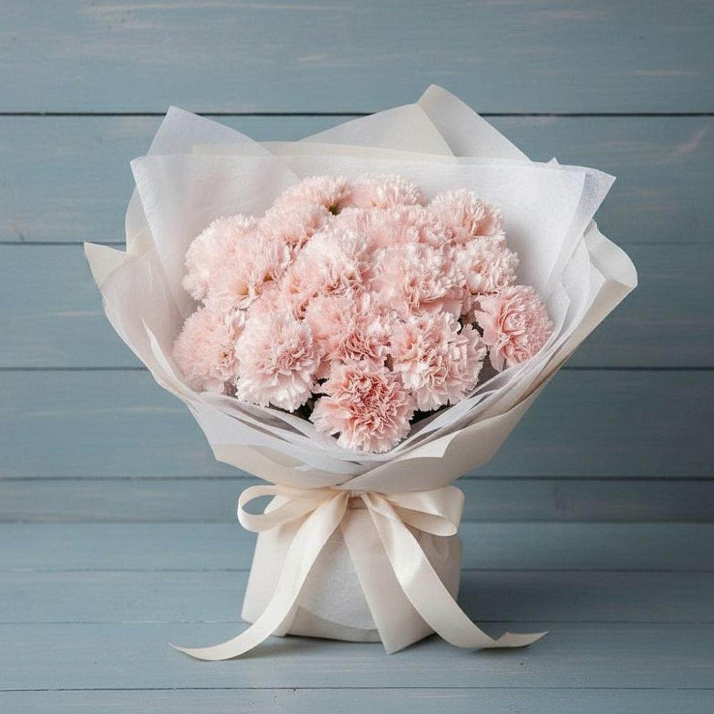 Букет цветов из: Гвоздики в городе Учалы