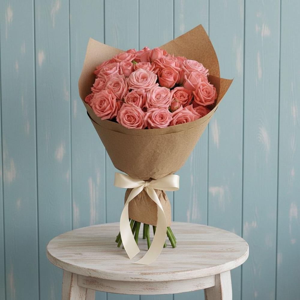 Букет цветов из: Розы в городе Учалы