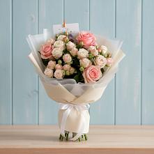 Букет цветов из:  Розы в городе Учалы