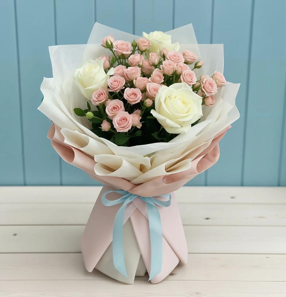 Букет цветов из: Розы в городе Учалы