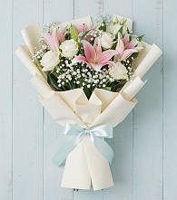 Букет цветов из:  Лилии #REPLACE_PRED# городе Учалы