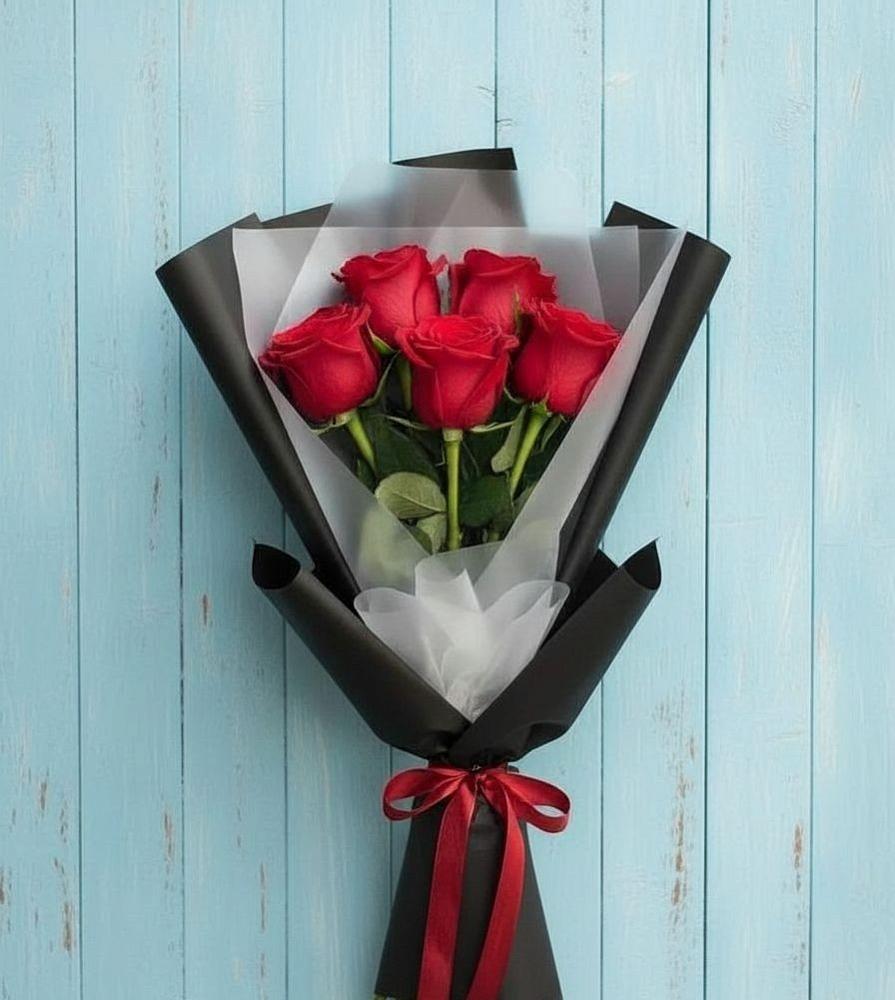 Букет цветов из: Розы в городе Учалы