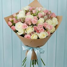 Букет цветов из:  Розы в городе Учалы